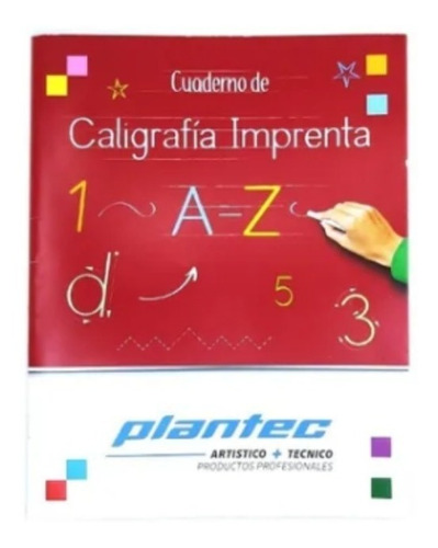 Cuaderno De Caligrafia Imprenta Plantec Nº 3 19931