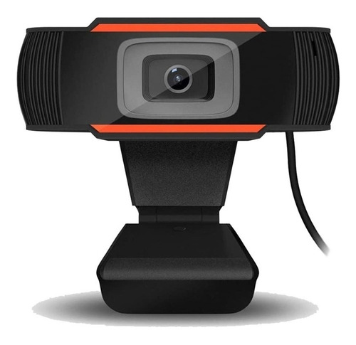 Imagen 1 de 7 de Webcam Hd (720p) Usb + Jack 3.5 Mm Cámara Hd Con Micrófono