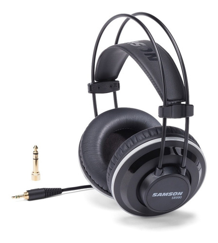 Auriculares De Estudio Samson Sr990 Semi Abiertos Monitoreo