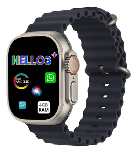 Hello 3 + Plus 4 Gb Reloj Inteligente Smartwatch Premium