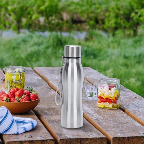 Botella De Agua De Acero Inoxidable, Taza De Agua De Metal P