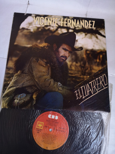 Vicente Fernandez El Cuatrero Disco De Vinil Original 