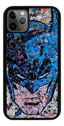 Funda Uso Rudo Tpu Para iPhone Batman Mascara Comic Tapiz