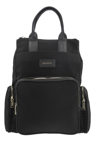 Mochila Notebook Secret Lucerna Fw24 Negro 13