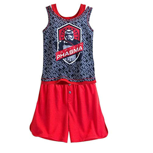 Star Wars Captain Phasma Short Sleep Set Para Las Niñas, Mul