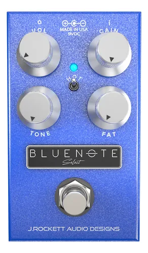 ギター J. Rockett Audio Designs / Blue Note OD Pedal J. Rockett Blue Note Od (pro Series)-low Gain Blues Od