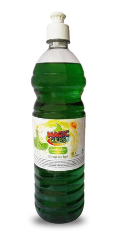 Lavaplatos Lavatodo Magic Clean 12 Unidades De 1 Litro Limón