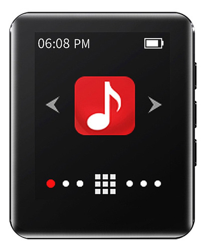 Reproductor De Música Ruizu M4 Bluetooth Mp3 Con Bocina 8gb