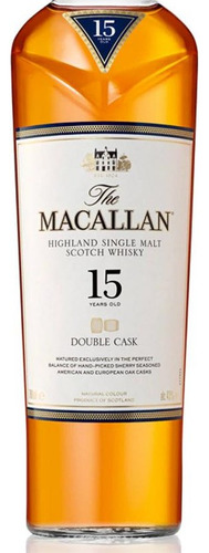 Whisky The Macallan 15 Años Double Cask 700 Ml