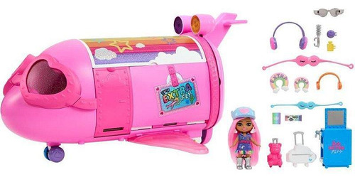 Barbie Extra Minis Fly Jet Con Acsesorios (hpf72)