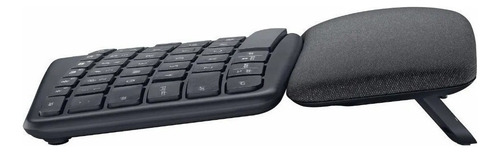 Teclado bluetooth Logitech Ergo Series QWERTY español color negro
