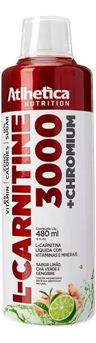 l carnitina 3000 atlhetica L-Carnitine Liquid Shots, Berry, 16 fl oz (473 ml) enhancing the bodys own natural processes L-Carnitine 3000 + Chromium (960ml)