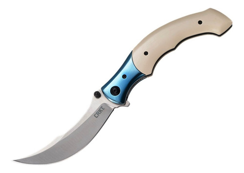 Canivete Crkt Ritual Assisted Flipper Trailing Point Blade