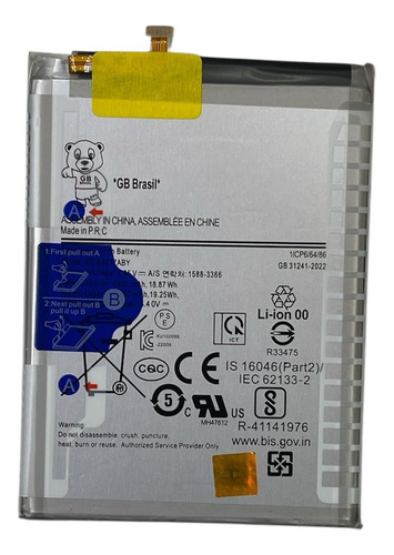 Flex Da Bateria Gb Compatível Com A21s/a02/a12/a13 +cola