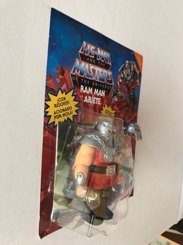 Ram Man Ariete Motu Origins Deluxe Retro Carton Mx Unpunched (Usado)