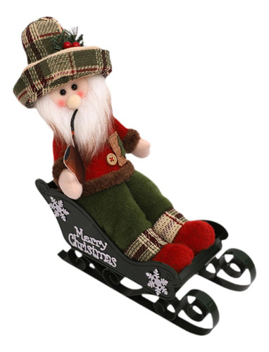 Estatua Navideña, Adorno De Mesa, Accesorios Papá Noel
