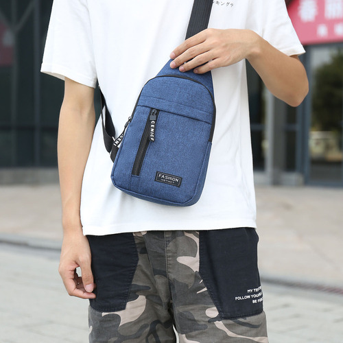 (bk-3) Mochila Bandolera Tipo Bandolera Con Puerto De Carga