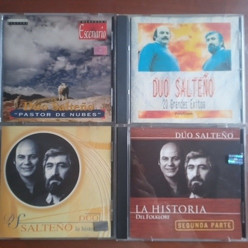 Dúo Salteño. Lote De 4 Cd Originales. 