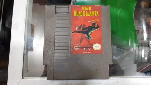 Wrath Of The Black Manta Para Nintendo Nes, Funcionando 