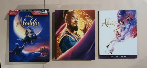 Aladdin + Lion King + Mulan - 4k Ultra Hd + Blu-ray Original