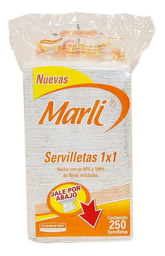 Servilleta Marli 250 Servilletas Taquera - Ecologica