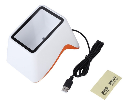 Imagen 3 de 10 de Escáner De Código Qr, Escáner De Código De Barras, Usb