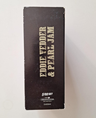 Box Dvd Pearl Jam E Eddie Vedder Raridade Edição Limitada (Usado)