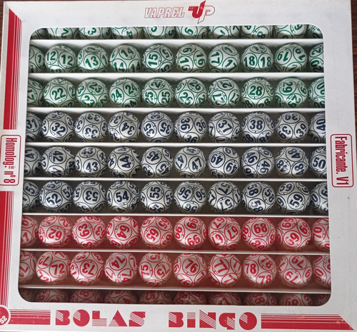 Bolas De Bingo De Colores (vaprel Sl)