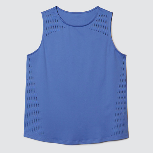 Camiseta Mujer Ostu M/s Azul Poliéster 40091897-75997