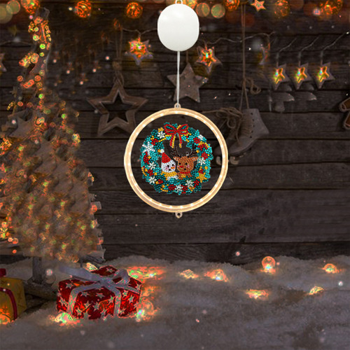 Lámpara Led Con Diseño De Diamante, Diseño De Papá Noel, Dis