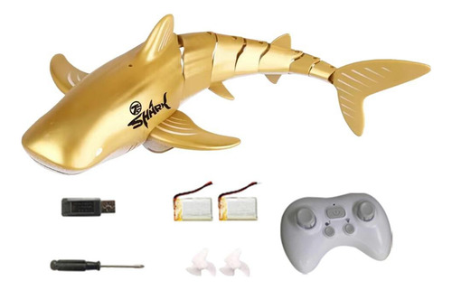 Rc Shark Toys, Barco Control Remoto Juguete Amarillo