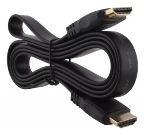 Cable Hdmi A Hdmi Plano  Full Hd 2mts