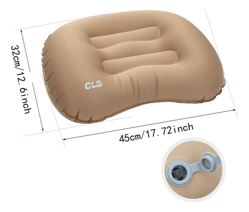 Almohada De Campamento Air Viajes Almohada Multifuncional