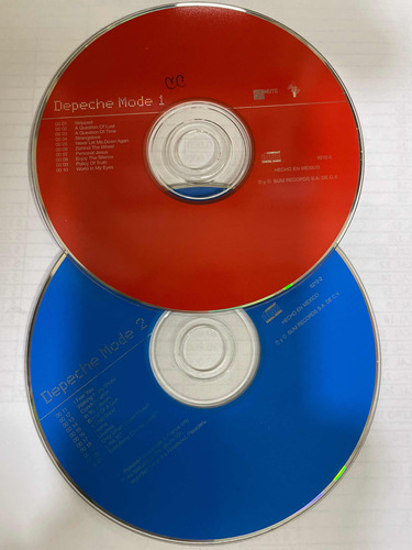 Cd X2 Depeche Mode The Singles. Sin Caja