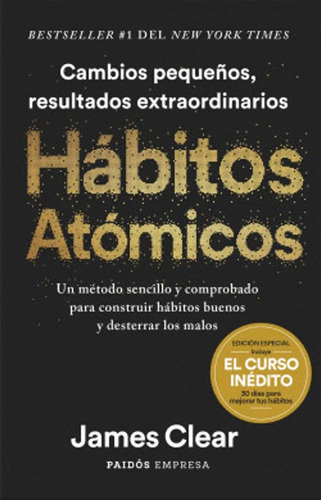 Libro Hábitos Atómicos. Edicion Especial