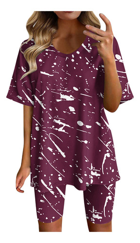 Blusa Casual Con Cuello Redondo A La Moda Para Mujer