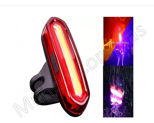 Farol Bike Traseira 3 Cores - Bem Forte