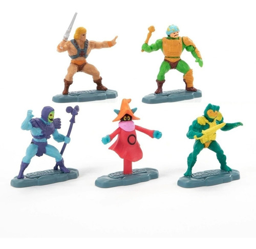 Masters Of The Universe He-man Mattel Micro Set 5 Figuras (Usado)