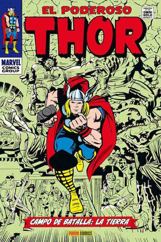 Marvel Gold El Poderoso Thor 3 Campo De Batalla La Tierra
