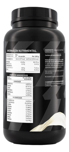 Kit 3 Pzs Proteína Caseinato De Calcio Micelar Natural 700 G