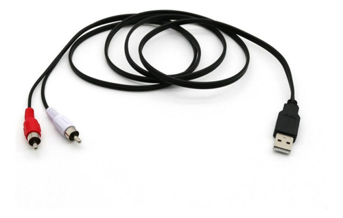 I Cable Adaptador De Conexión De Audio Y Vídeo A 2 Hembra