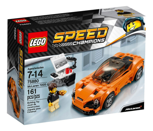 Juguete De Construcción Lego 75880 Speed Champions Mclaren 7