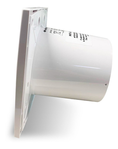 Imagen 3 de 10 de Extractor De Aire Baño 4(10 Cm) Motor Potenciado Buje Bronce
