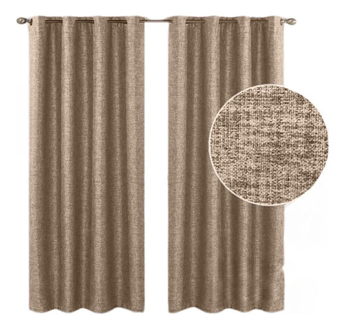 Cortinas Blackout 2 Piezas 140 X 230 Cm |85