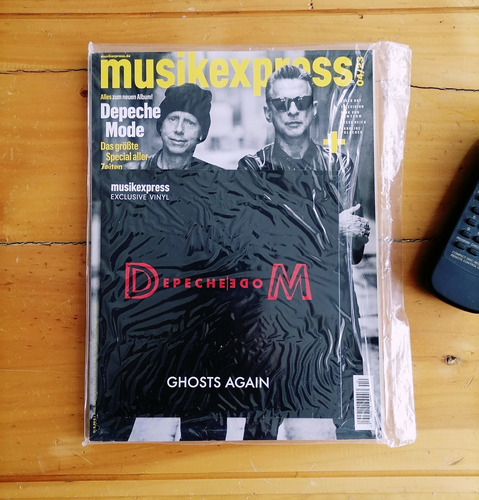 Depeche Mode Ghosts Again Vinilo 7  Con Revista Musikexpress