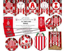 Comprar Kit Imprimible Candy Barracas Central Fútbol 100% Editable