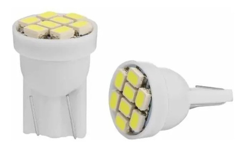 Focos Led Pellizco Velita Lote De 720pz  T10mm 12v 8 Smd 