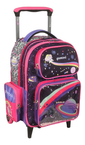 Gremond Mochila Con Carro Kids 26l Espacial 05051470084 Prem Color Rosa Diseño De La Tela Estampado