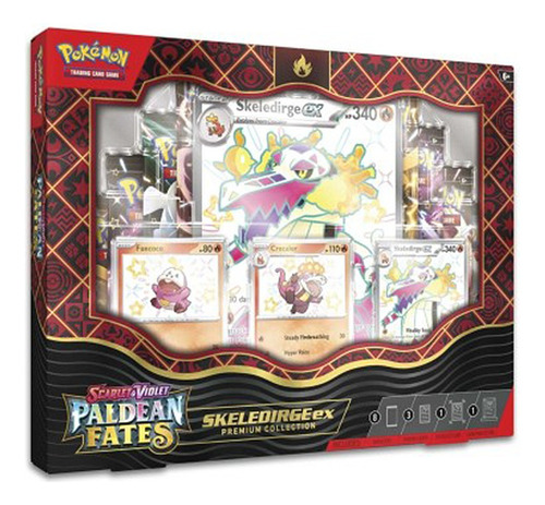 Pokemon Tcg: Paldean Fates Skeledirge Ex Premium Collection