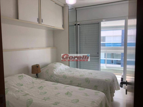 Apartamento Com 4 Dormitórios À Venda, 124 M² Por R$ 2.300.000,00 - Riviera De São Lourenço - Bertioga/sp - Ap0547